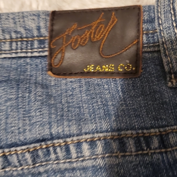 Vtg Women Foster Regular Jeans 16 Medium Wash Blue - Picture 7 of 8